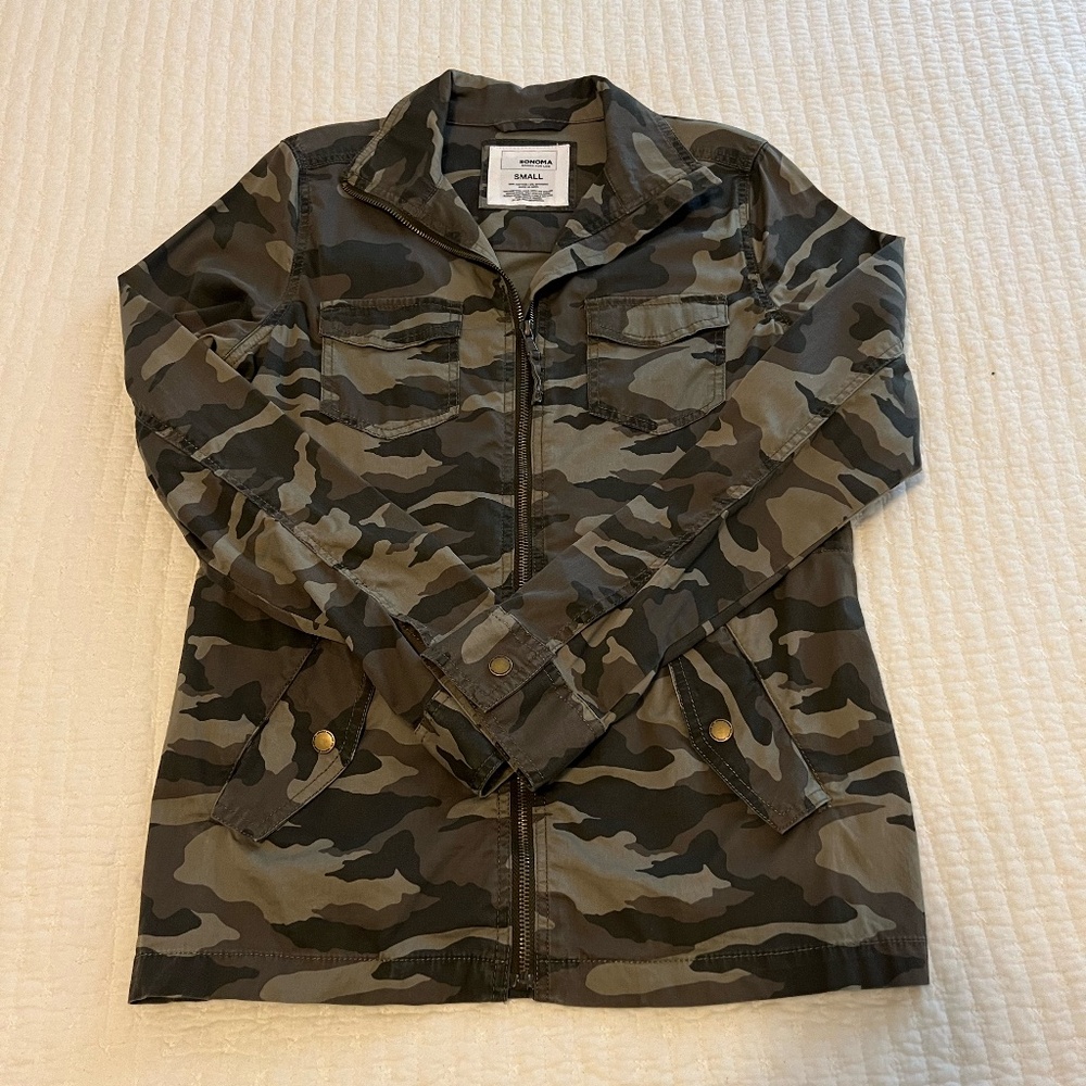 Womens Sonoma Camo Jacket Size Small